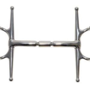 Metalab SS gag bit, full cheeks, mullen barrel mouth