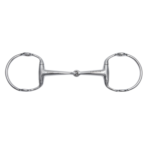 ST_2432 Stubben Stainless Steel Single Joint Cheltenham Gag Bit