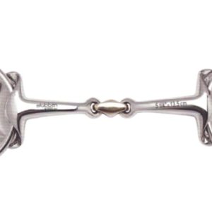 ST_2466 Stubben Silver Wings Gag Double Jointed