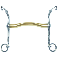 ST_2490 Stubben Weymouth Bit Fine Line Stainless Steel