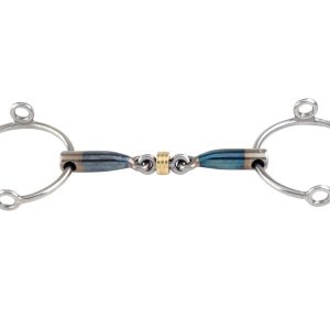 E27142 Trust Sweet Iron Loose Ring Gag - Brass Ring